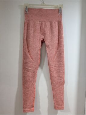 Acta Women’s High-Waist Heathered Coral Leggings